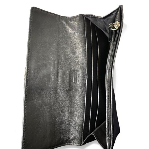 Coach Vintage Soho Leather Wallet Black - Picture 4 of 4